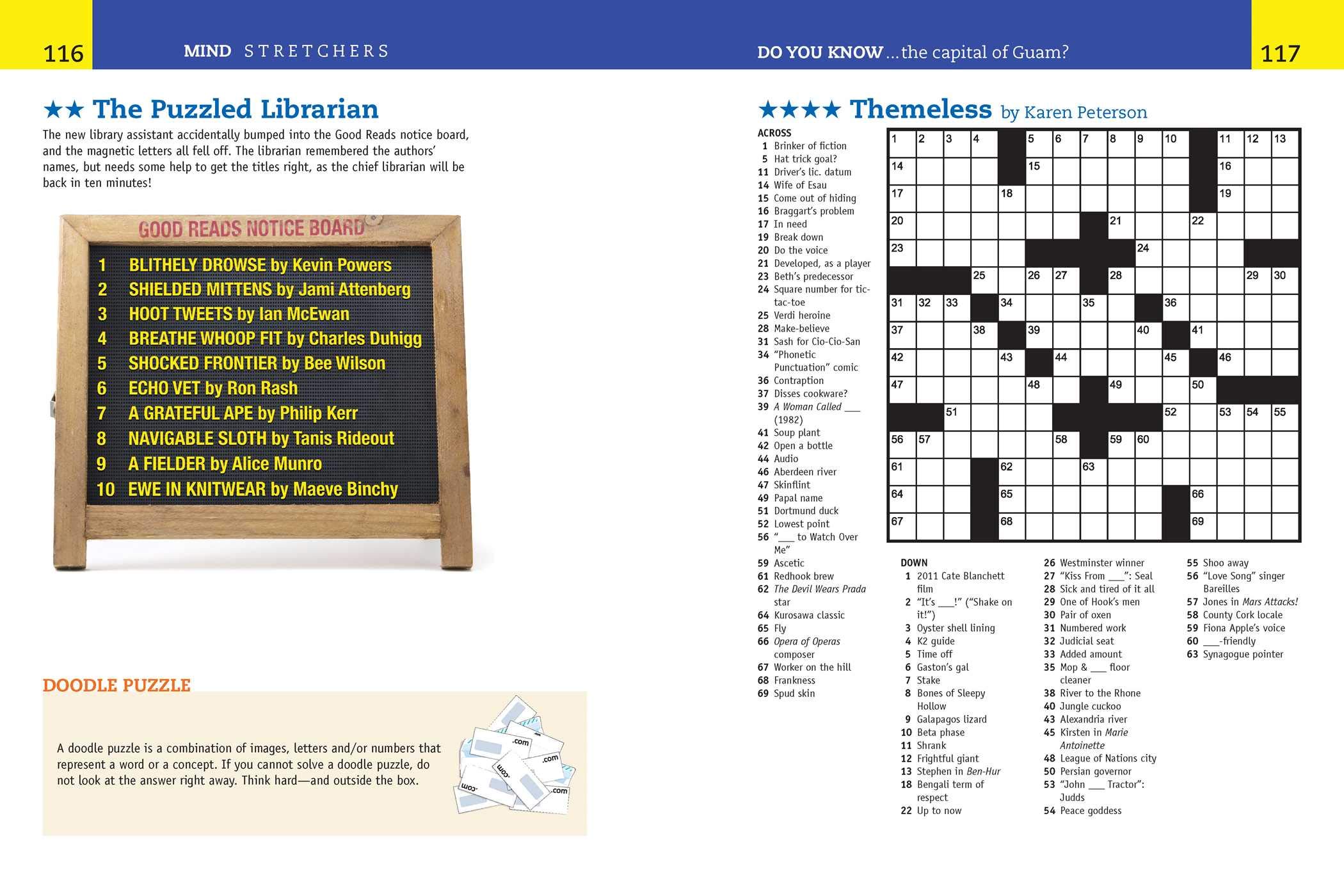 Mind Stretchers: Sudoku, Crosswords, Word Searches, Logic Puzzles & Surprises! (1)