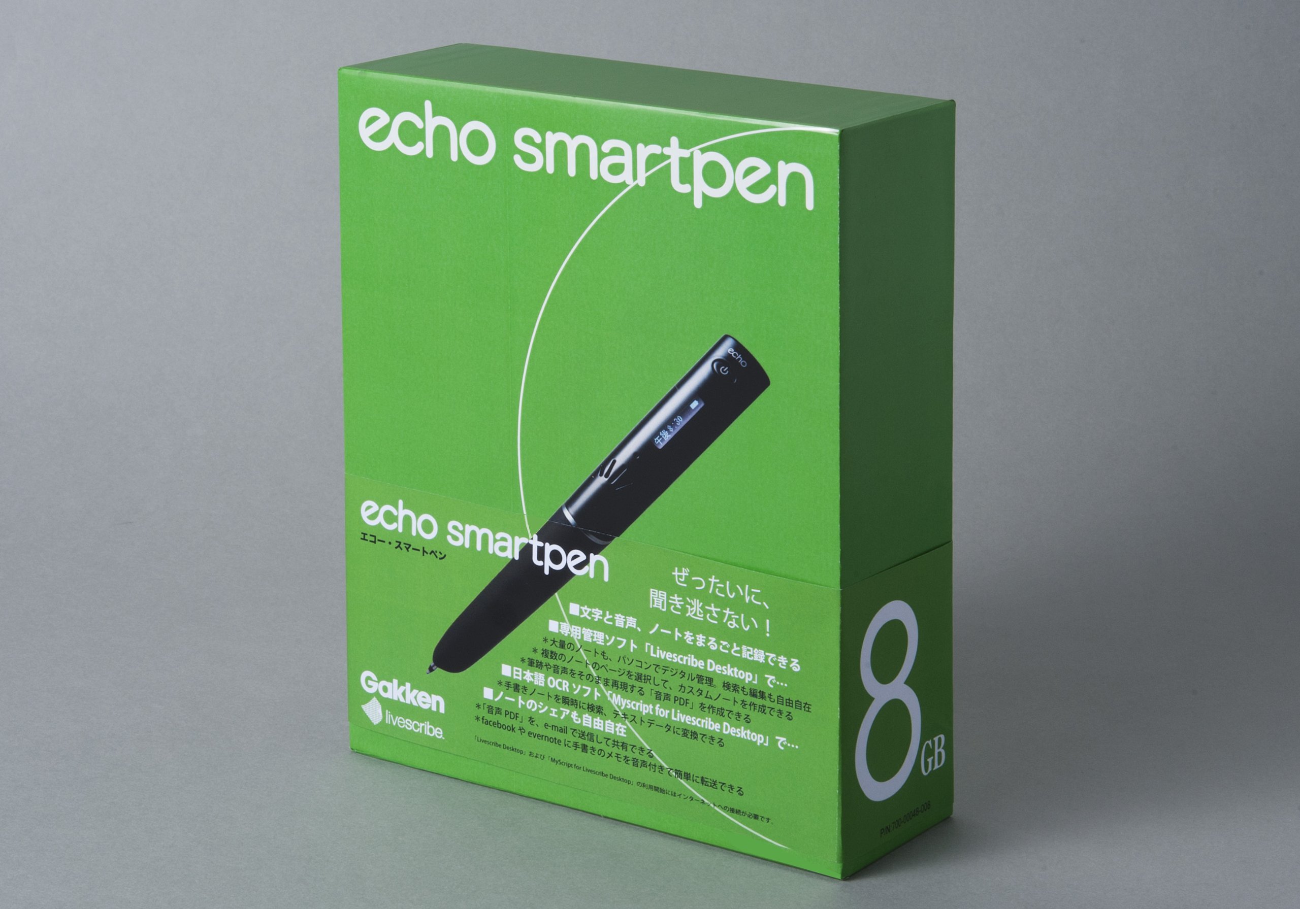 【新品・送料込】学研 エコー・スマートペン 2GB Amazon.co.jp: 学研 エコー スマートペン 2GB Livescribe ライブ