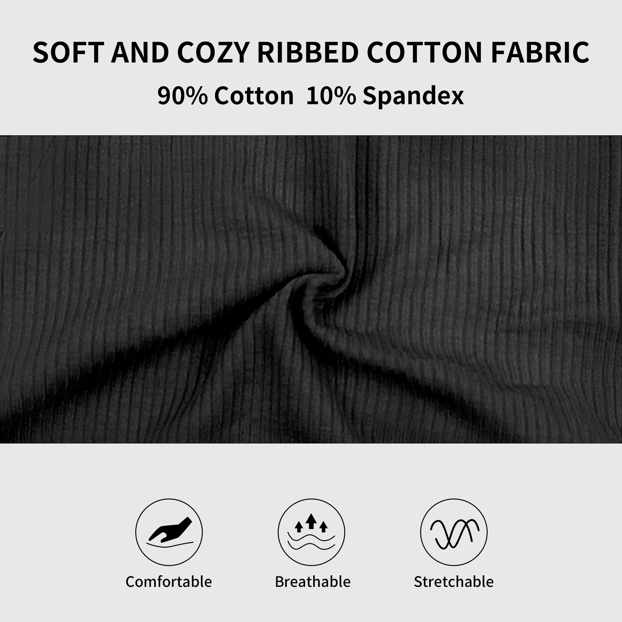 Hohe Taille String Unterwäsche Frauen gerippte Baumwolle Bauchkontrolle Strings Höschen Größe S-4XL Pack 6