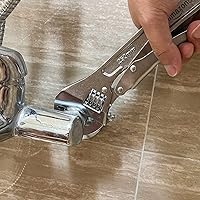 Vista 6 de Yaxa Basics Llave ajustable de bloqueo, 10 pulgadas x 2.7 pulgadas x 0.75 pulgadas