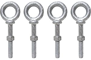 Heavy Duty 5/8" x 6" Eye Bolt 4-Pack: Anchor Point Rigging