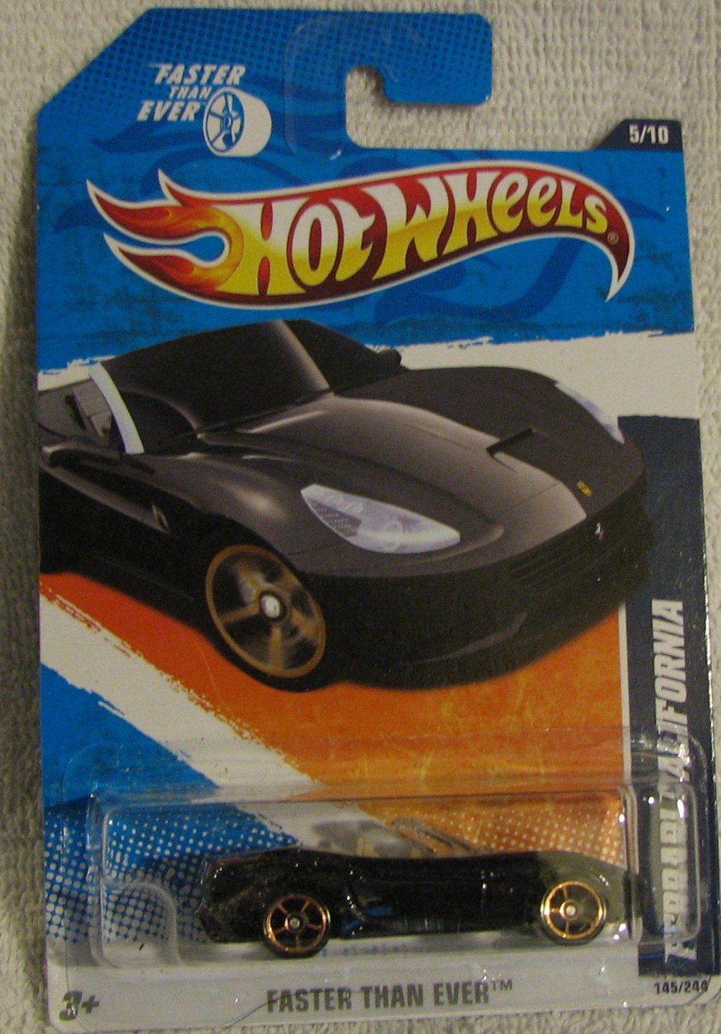 Amazon.com: Hot Wheels 2011-145 Ferrari California BLACK Faster
