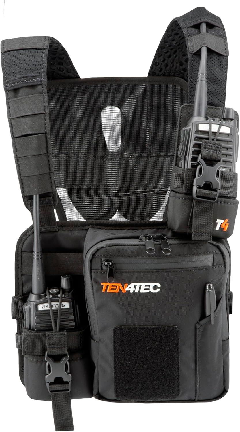 Radio Holster for Outdoor Technicians, Wildland Firefighters, Search & Rescue, & Riggers