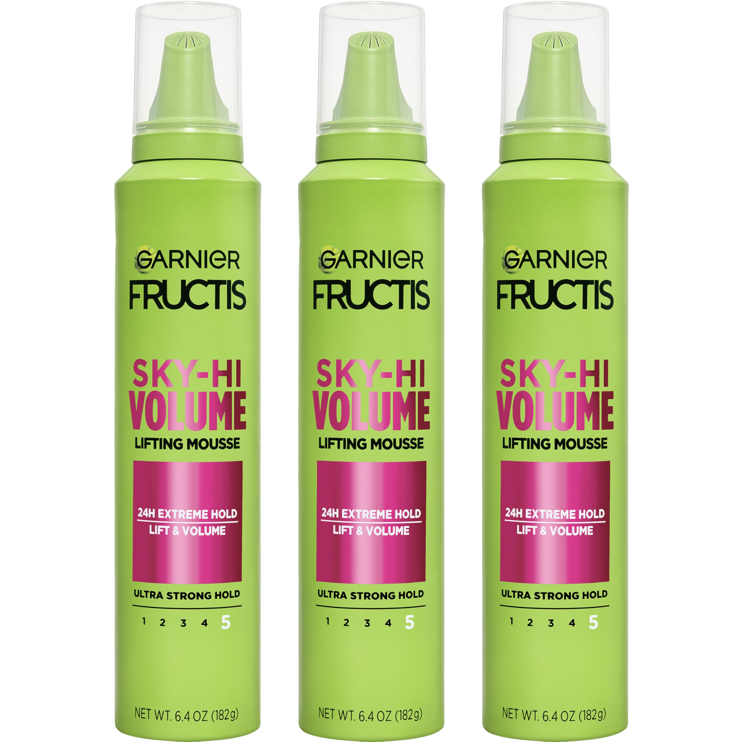Amazon.com: Garnier Fructis Style Sky-Hi Volume Mousse, Extreme