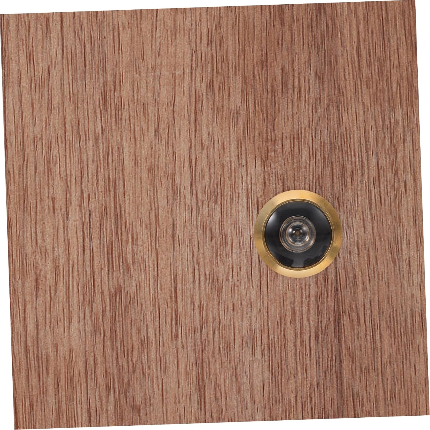 Copper Door Viewer 200-Degree Adjustable Peephole Privacy Cover for Hotels and Apartments Enhanced Security and Anti-Prying Design