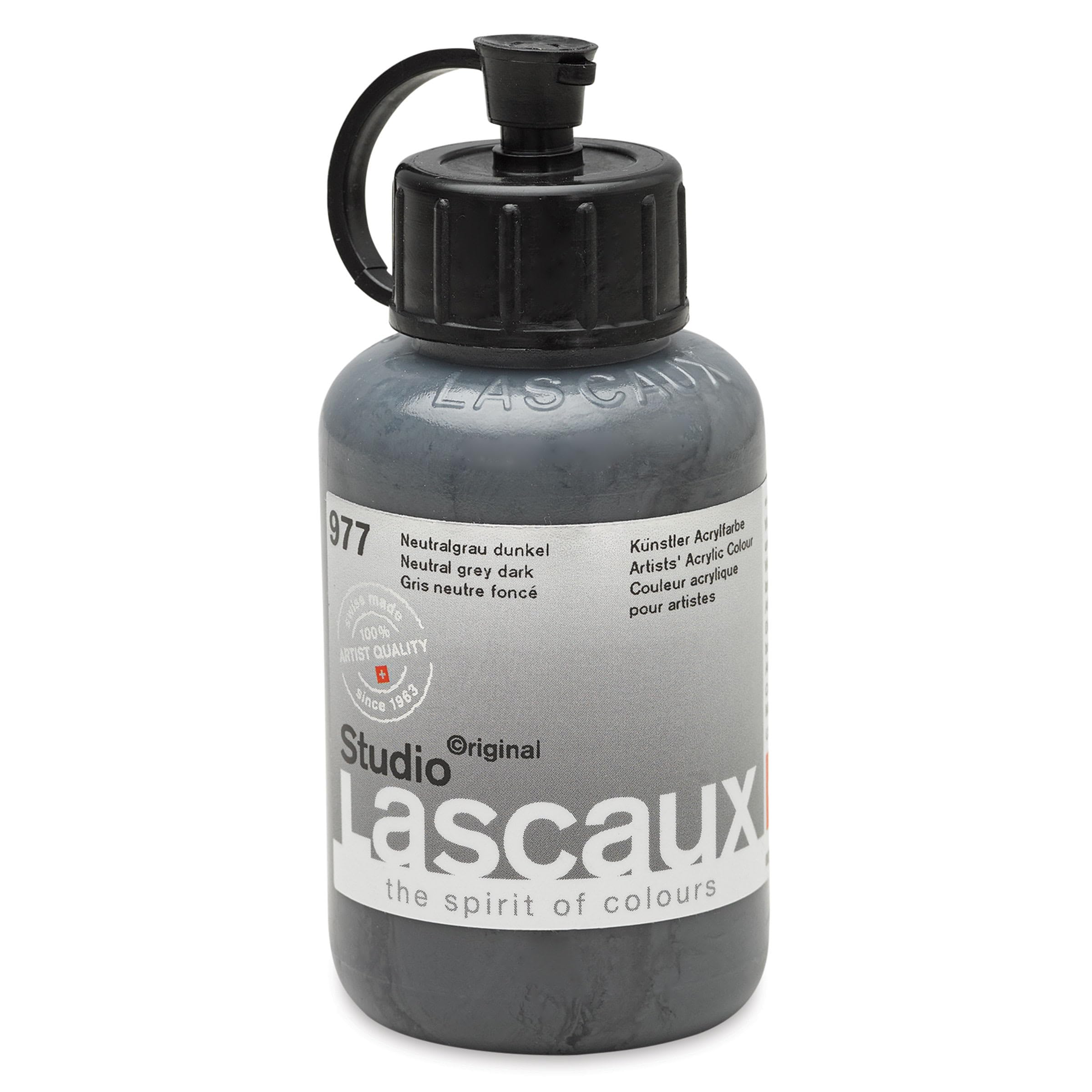 Lascaux Grey/Dark : Studio Acrylic : 85Ml : Neutral