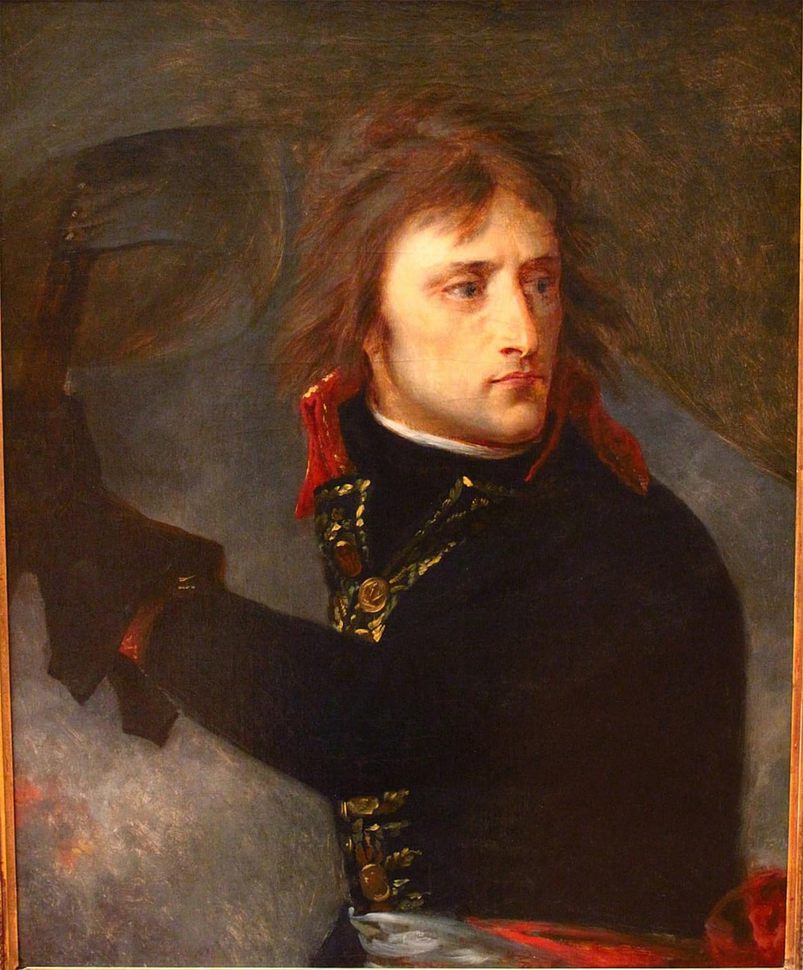 ARTXLXXBN Famous Print Painting Colorful Art Print Bonaparte Au Pont D arcole by Antoine Jean Gros Canvas Art Decorations for Home Decor 60x90cm