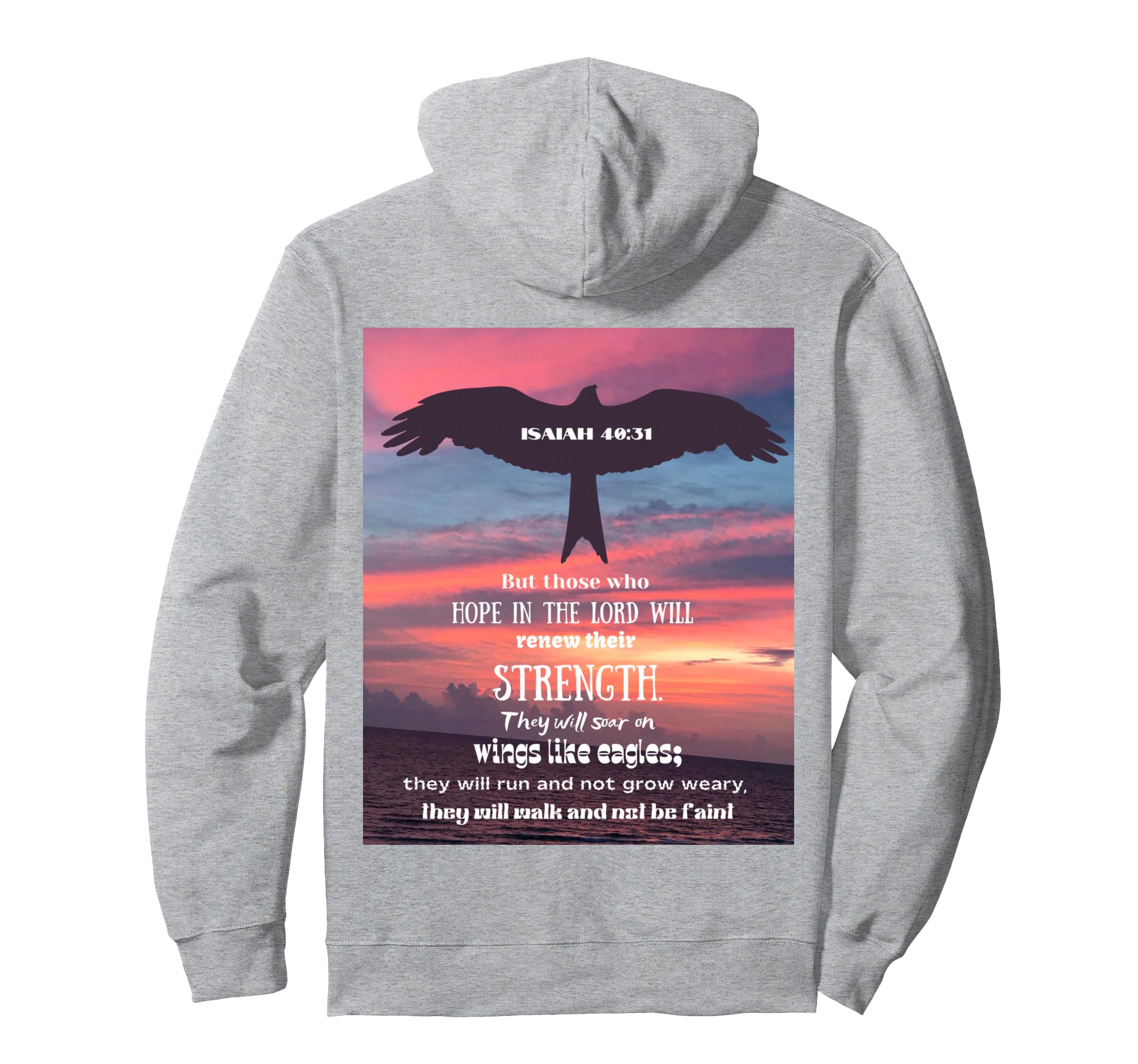 Isaiah 40:31 Pullover Hoodie