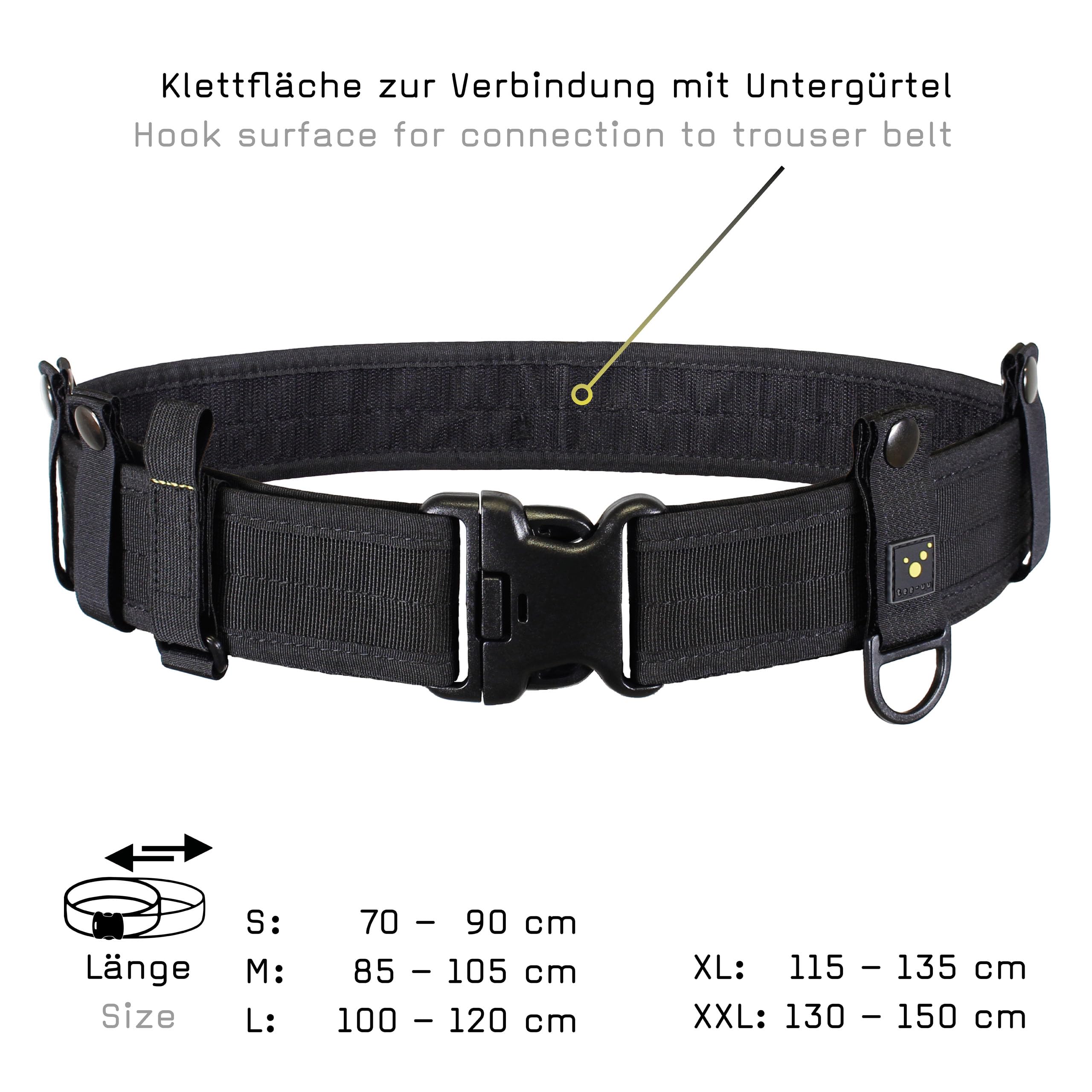 Sous-ceinture Intérieure TEE-UU - Compatible Avec Ceinturon Quick Et Black