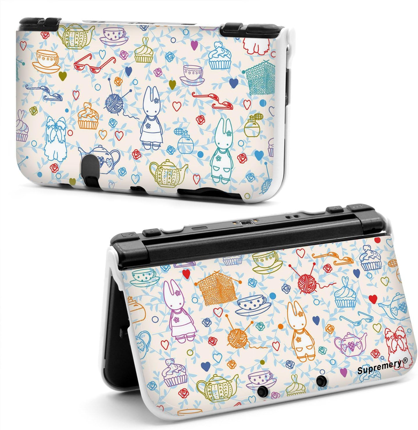 Supremery New Nintendo 3DS XL Case Hard Case Plastic Shell Cover