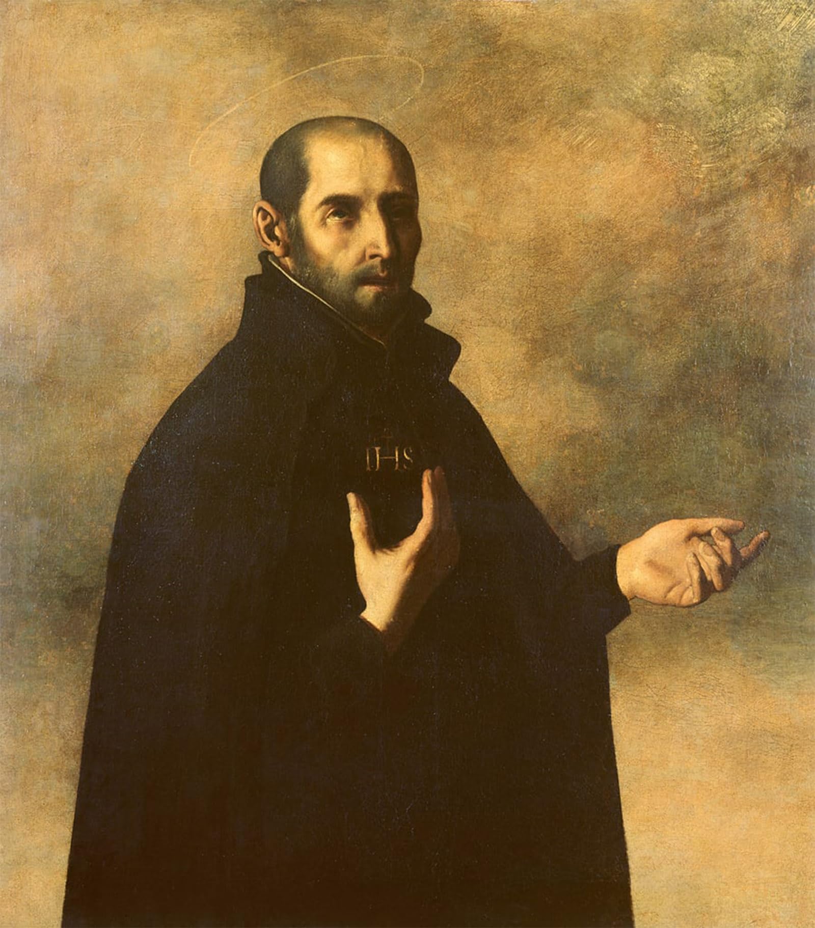 Artxlxxbn No Frame Famous Prints Artwork Pictures Poster Painting Art St.ignatius Loyola By Francisco De Zurbaran Artwork Landscape Pictures For Home Decor 60X90cm