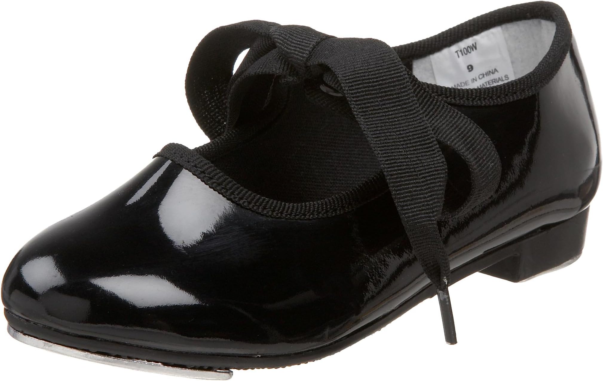Dance Class T100W Patent Flexible Tap Shoe (Toddler/Little Kid)