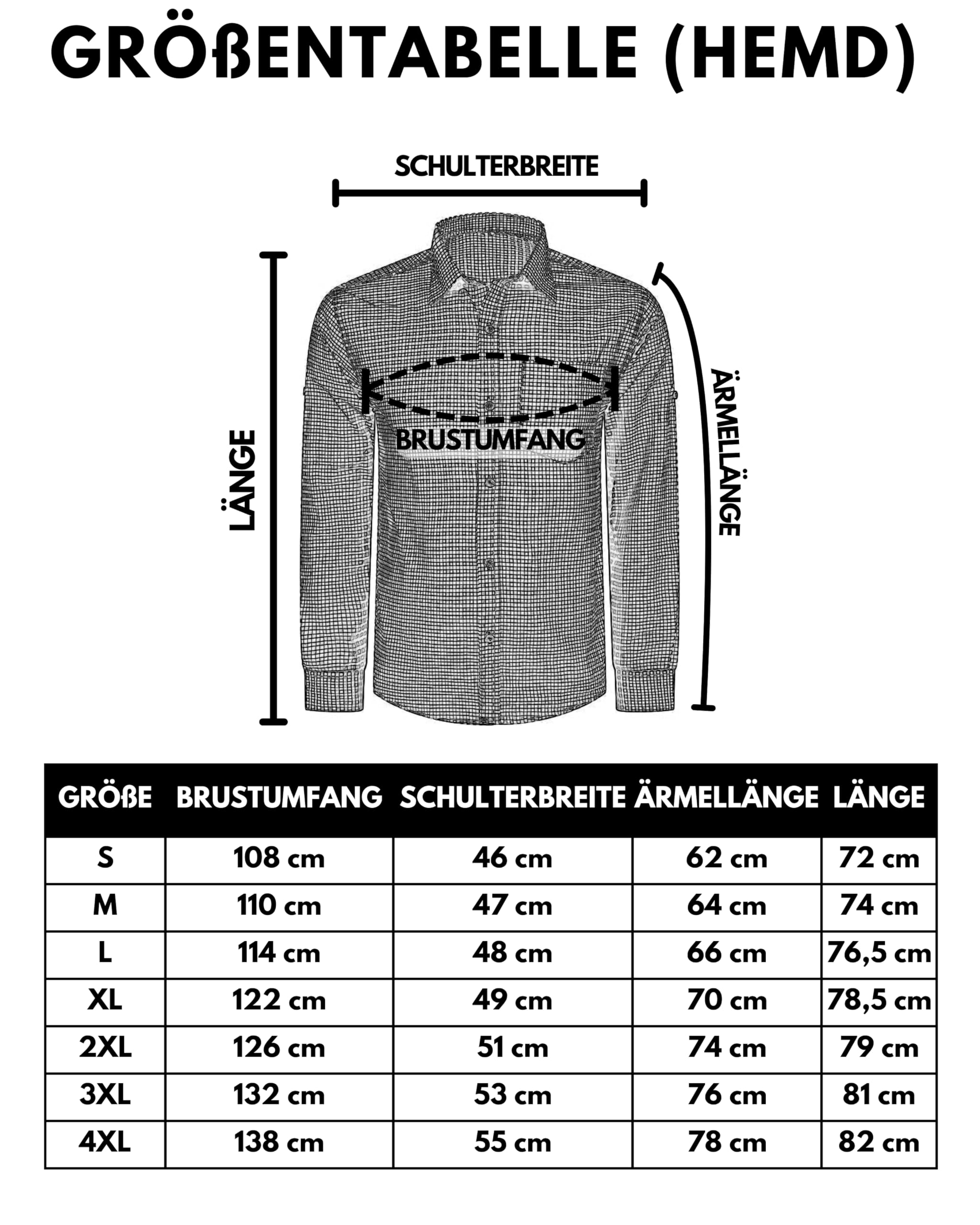 ALL THE GOOD S 6 Trachtenset (Hose +Hemd +Schuhe +Socken) Bayerische Lederhose Trachtenhose Oktoberfest Leder Hose Trachten