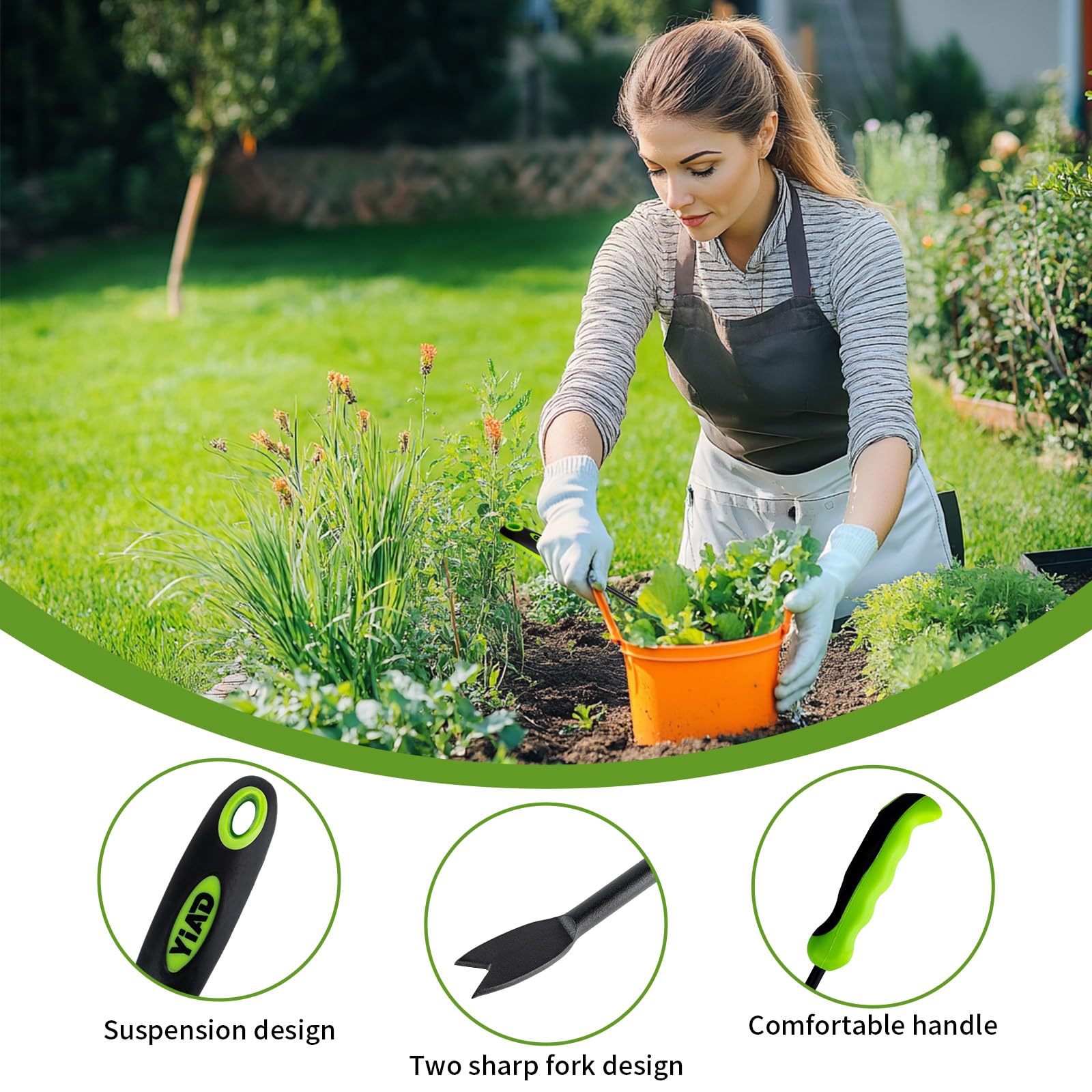 Hand Weeder Tool - Root Removal -4