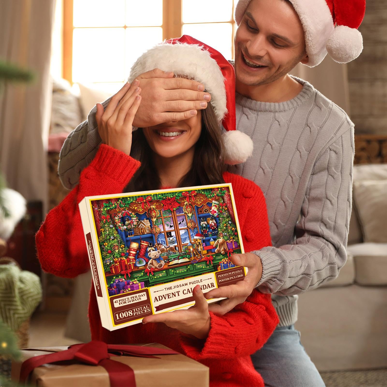 Calendario 'Avvento 2024 Bambini, Calendario Di Natale Puzzle Kit Regalo