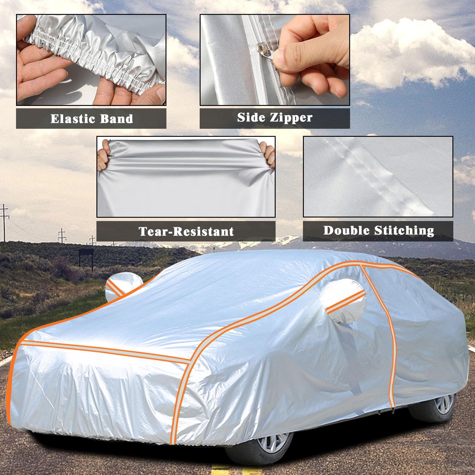 Bâche De Protection Citroën C3 Aircross (2017-) - Imperméable, Anti-UV Et Respirante