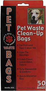 Allary Pet Waste Clean-Up Bags, 50 Bags