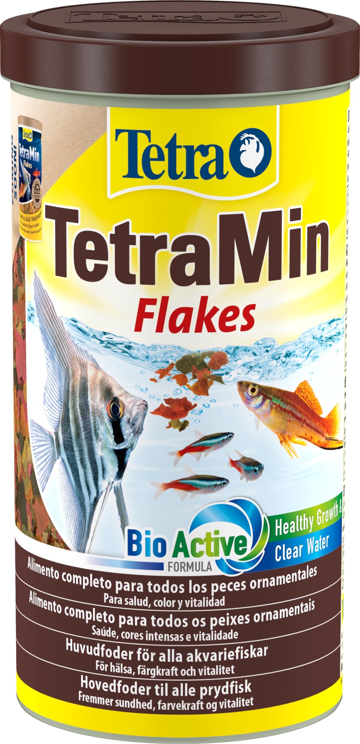 Tetra TetraMin Alimento Completo para Peces, 1 L