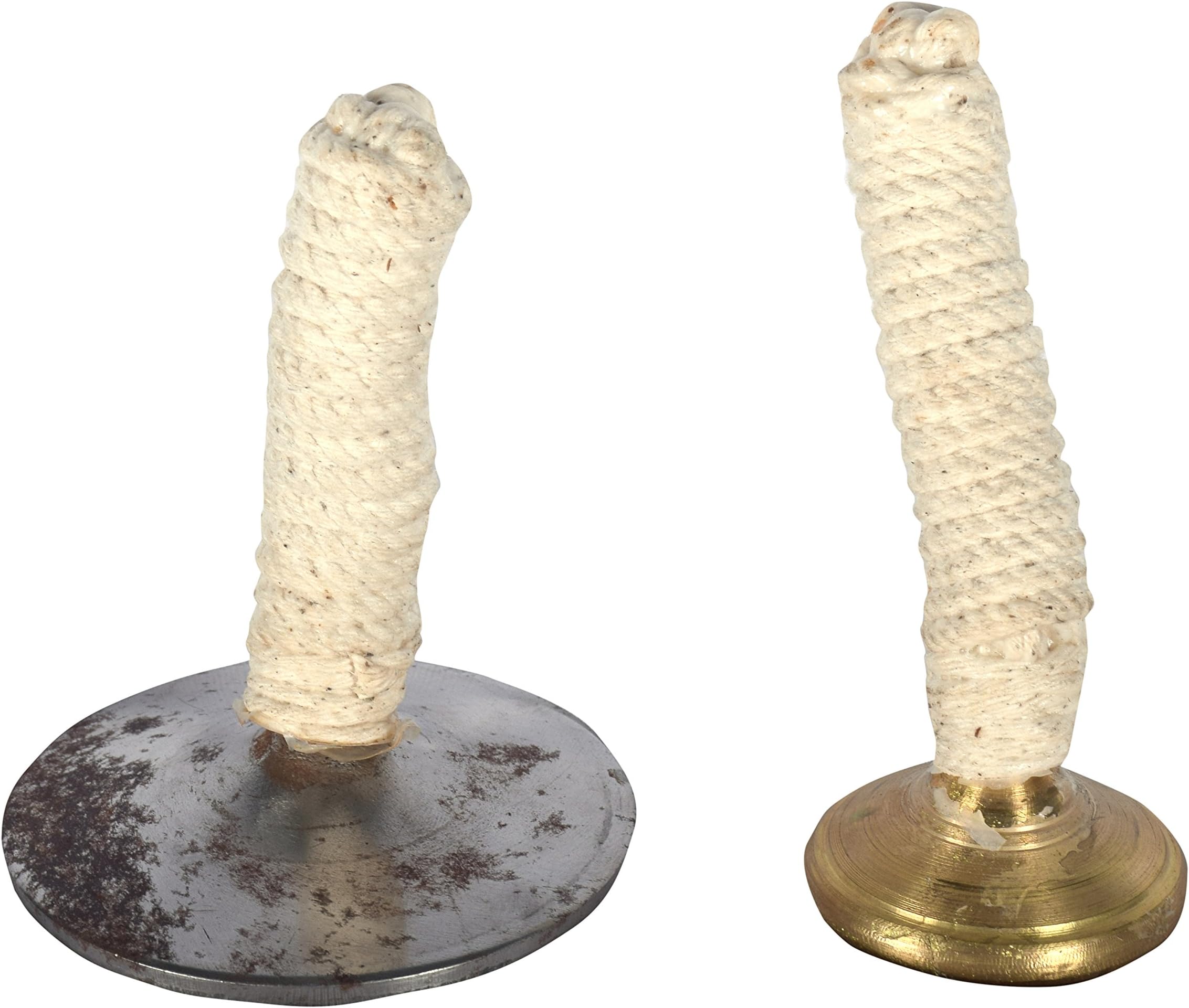 2 Piece Nattuvangam Dance Thalam, Gold and Silver