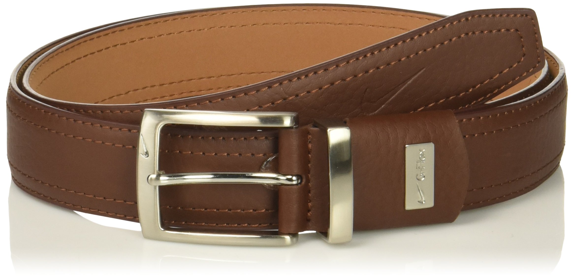 nike g flex pebble grain leather belt