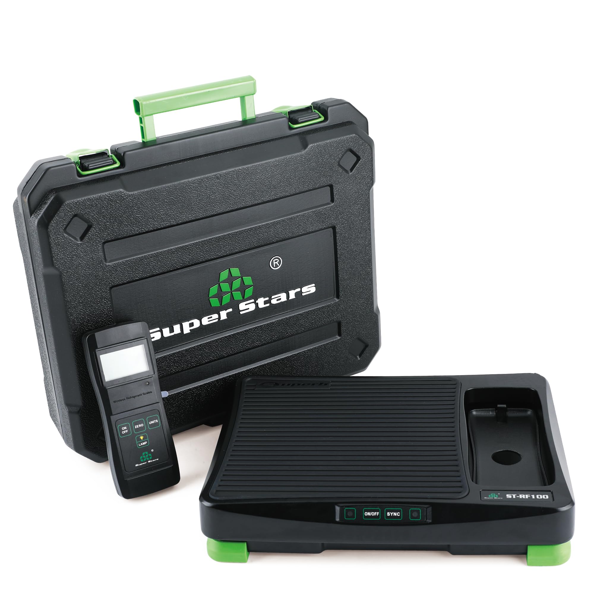 Wireless High Precision Electronic Digital Refrigerant Charging Weight Scale with Case for HVAC 220LB