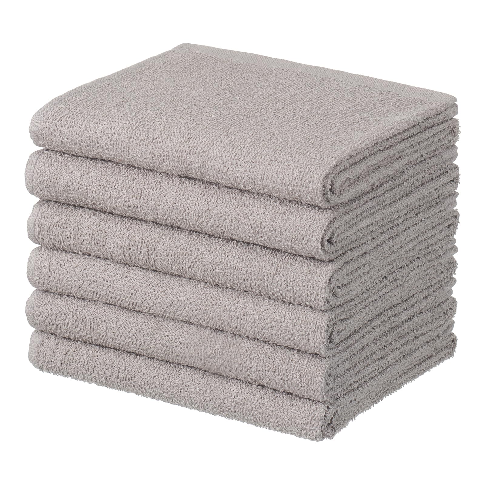 フェイスタオル綿100％薄手 速乾190匁 6枚セット×7 エコ