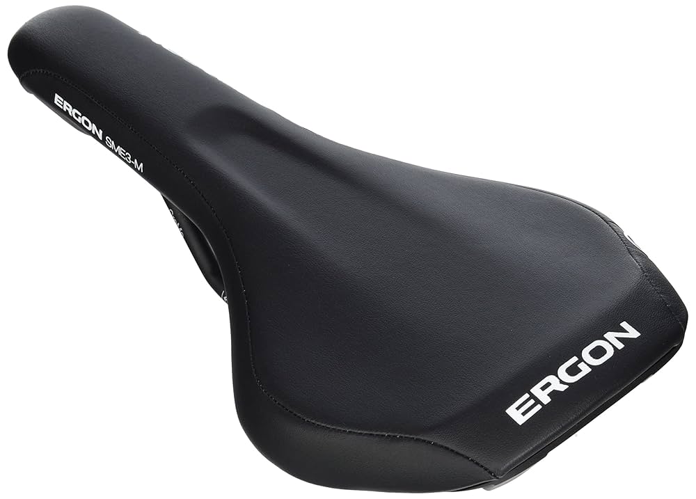 Amazon | Ergon SME3-M サドル:ミディアム、ブラック | Ergon
