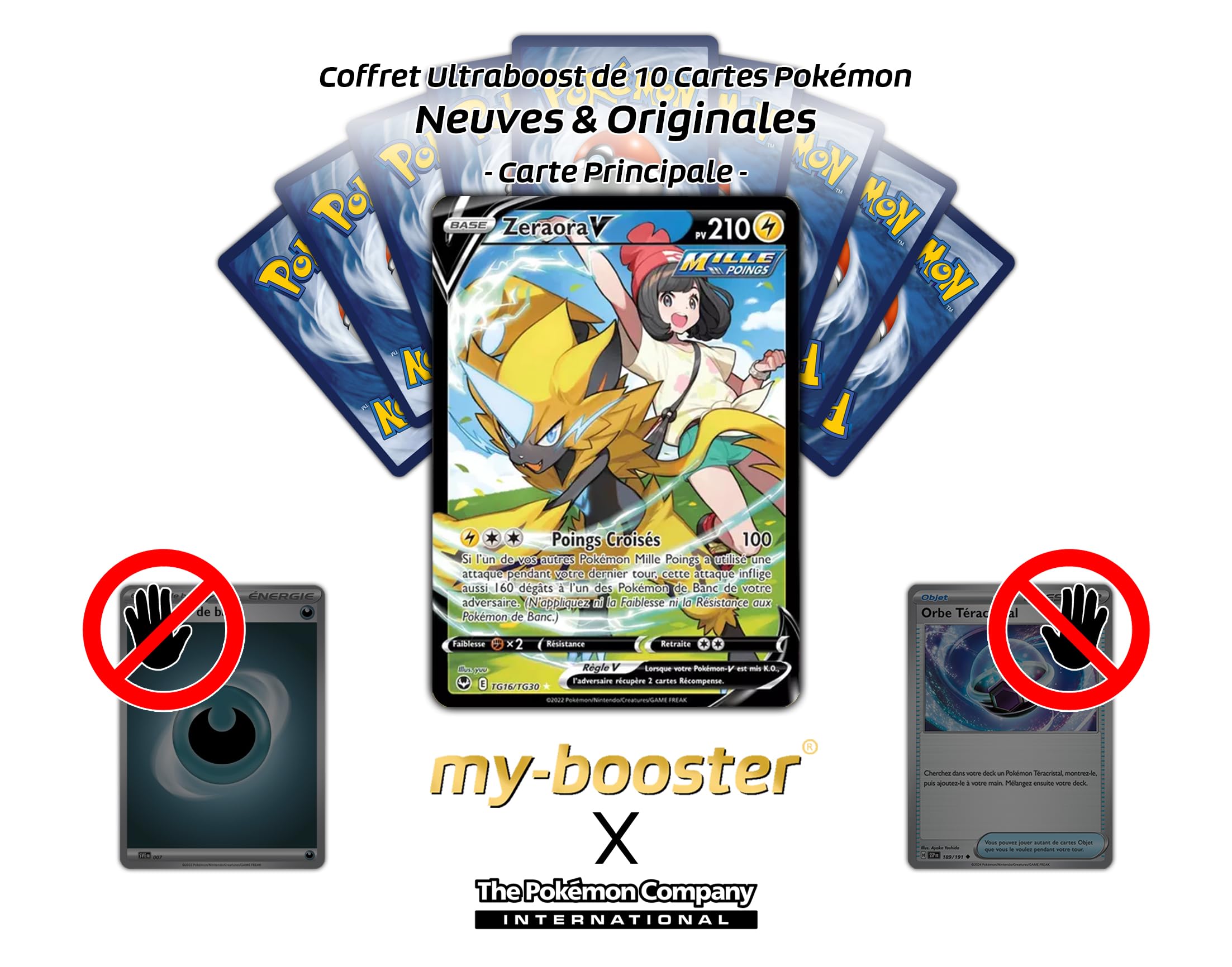 my-booster- Pokémon Company SWSH12-FR-UB-TG16, Multicolore