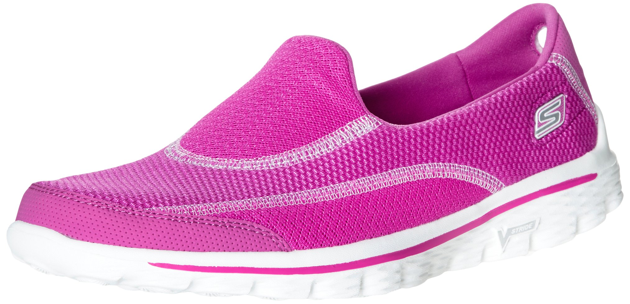 Skechers Performance Women's Go Walk 2 Spark Walking Shoe,Raspberry,8 M US