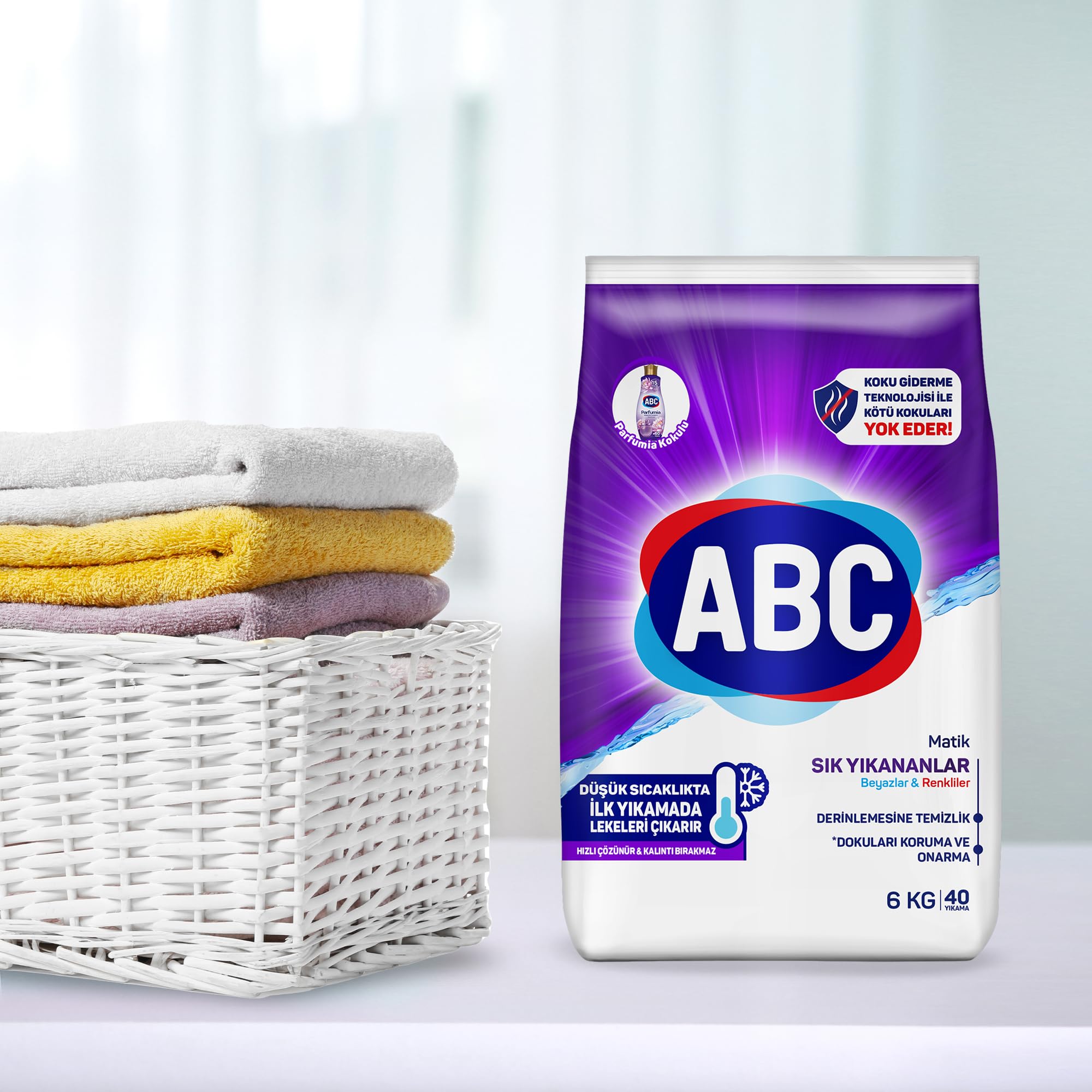 ABC DETERJAN Matik Sık Yıkayanlar 6 Kg
