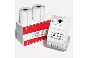 3 Roll Thermal Labels Compatible with Phomemo