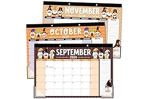 Gnome Teacher Desk Calendar 2024-2025: The Perfect Planning Tool for Educators