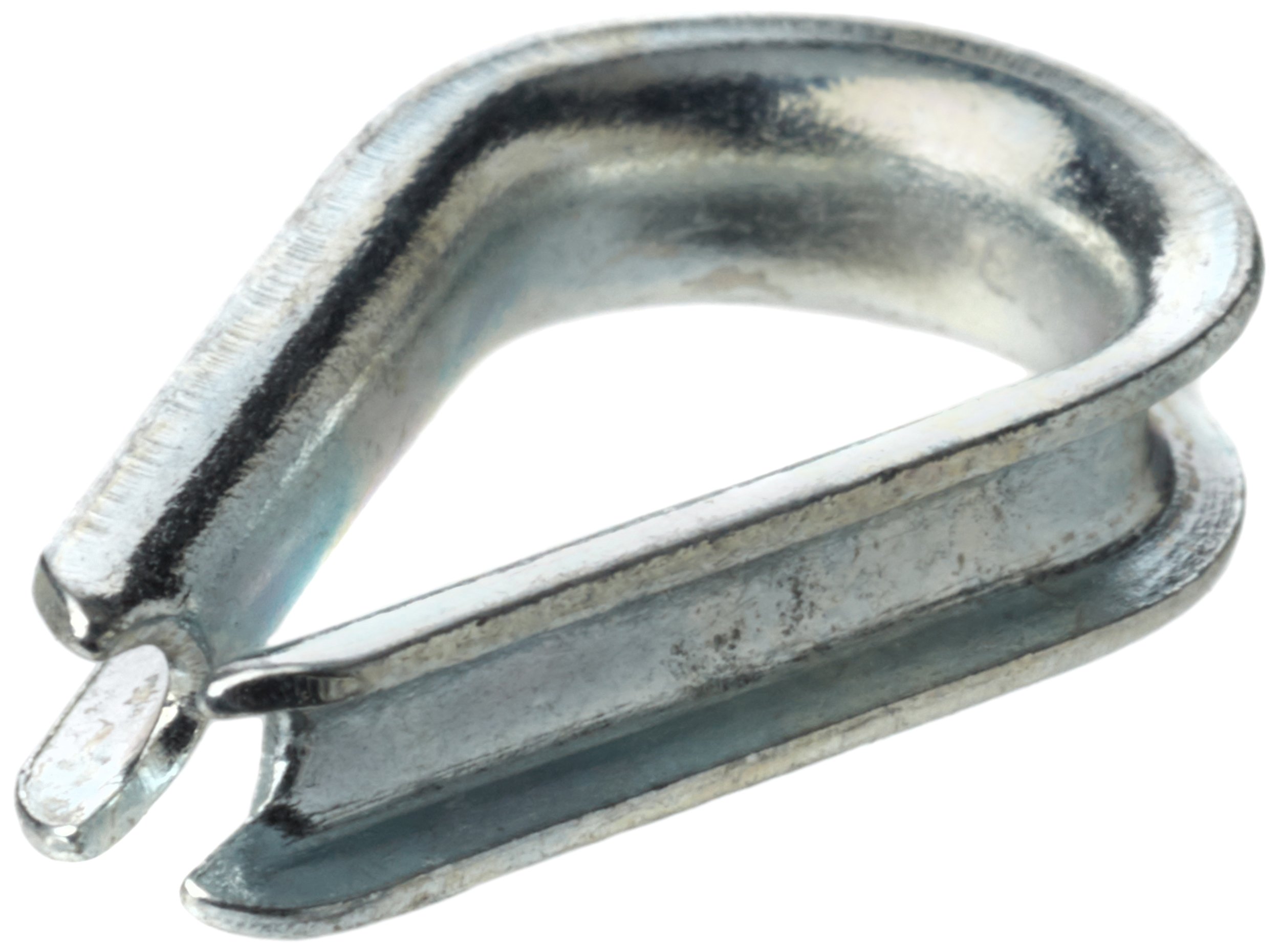 Merriway BH04218 (6 Pcs) Wire Rope Thimble, 3 mm, 1/8 inch - Pack of 6 Pieces