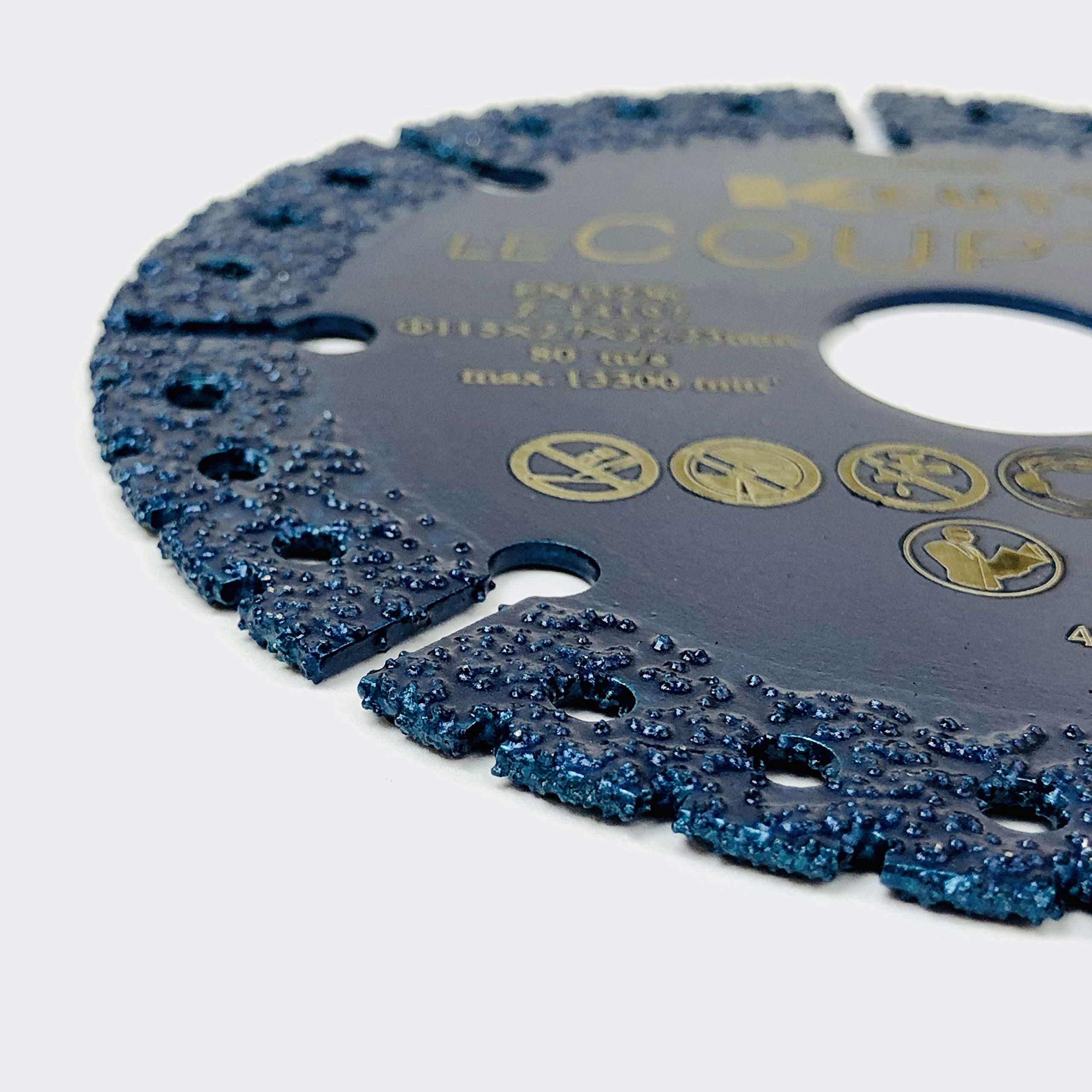 Disque Diamant Universel Keli Couptou 125mm - Coupe Béton, Métal, Bois, PVC - Pour Meuleuse