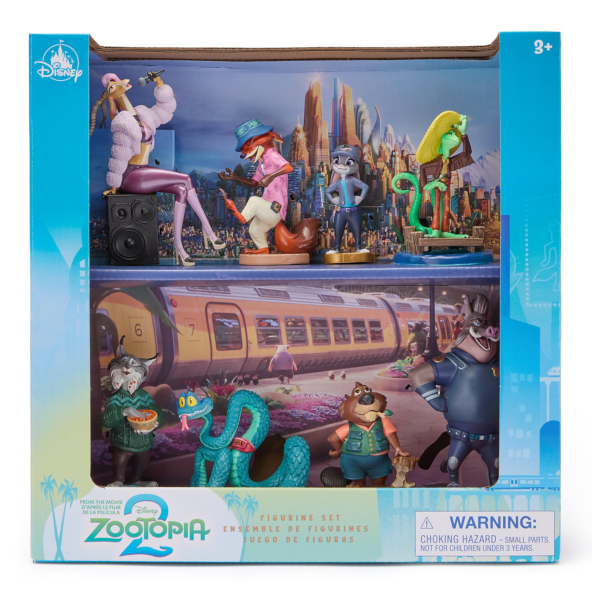 Amazon.com: Disney Store Official Zootopia 2 Figure Set – 8 Fully
