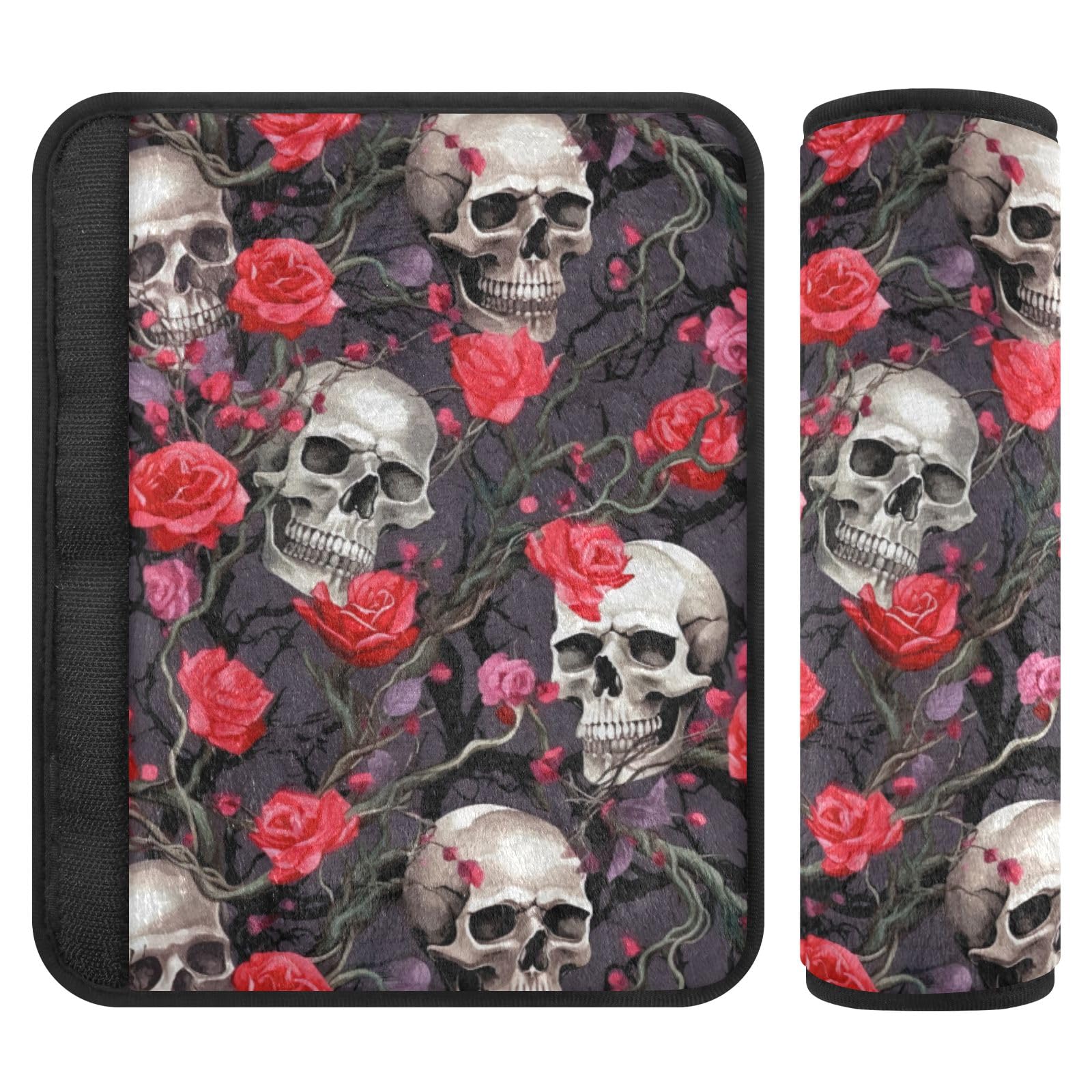 CHIFIGNO 2 copri cinture di sicurezza per adulti e bambini, motivo CHIFIGNO 2 copri cinture di sicurezza per adulti e bambini, motivo