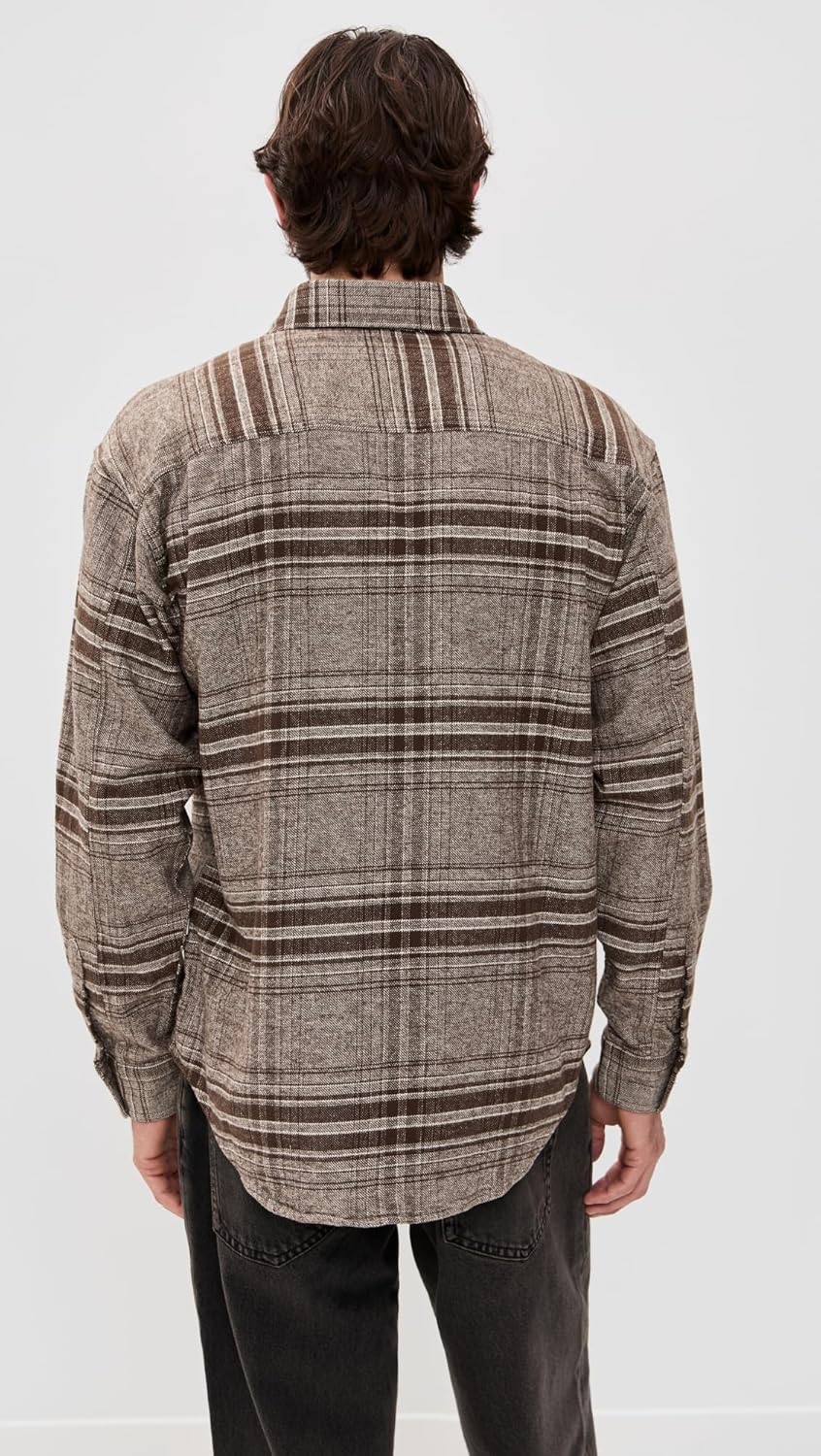 NN07 Men's Adwin Brushed Flannel Shirt - Image 3