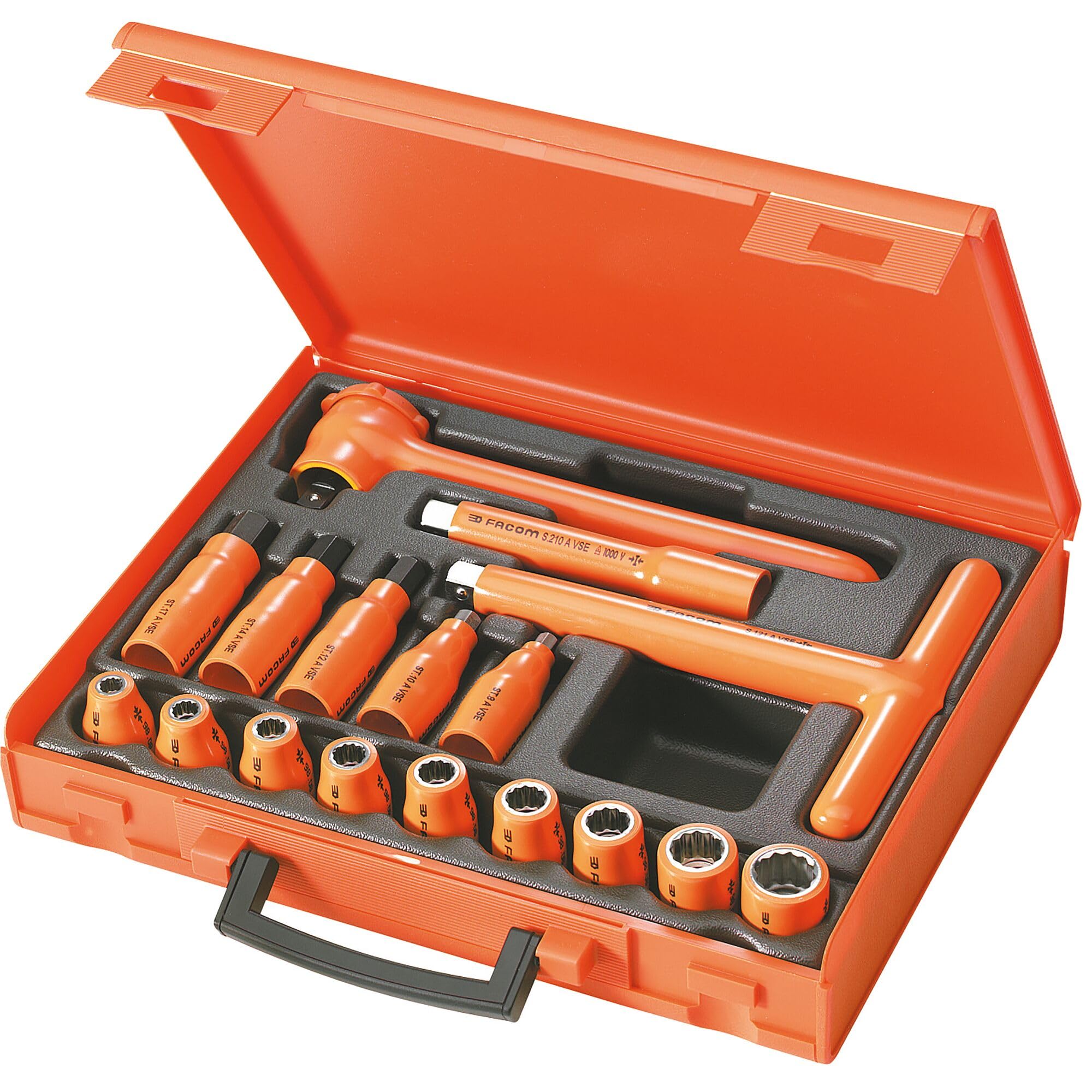 FACOM S.401AVSE - 17 Herramientas Aislada 1000Vs 1/2 Serie Vse