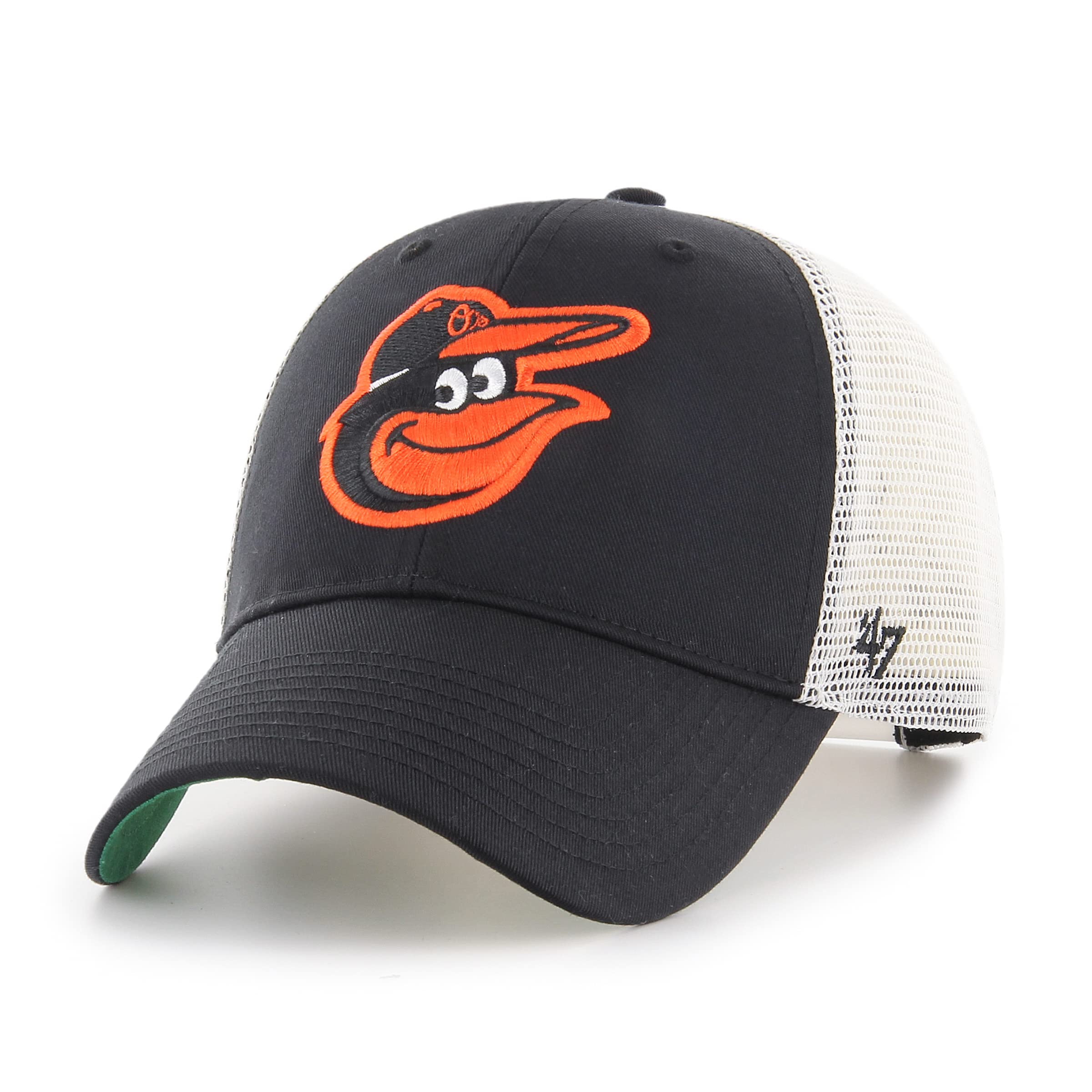 Unisex Black 47 Brand Snapback Cap - Branson Baltimore Orioles
