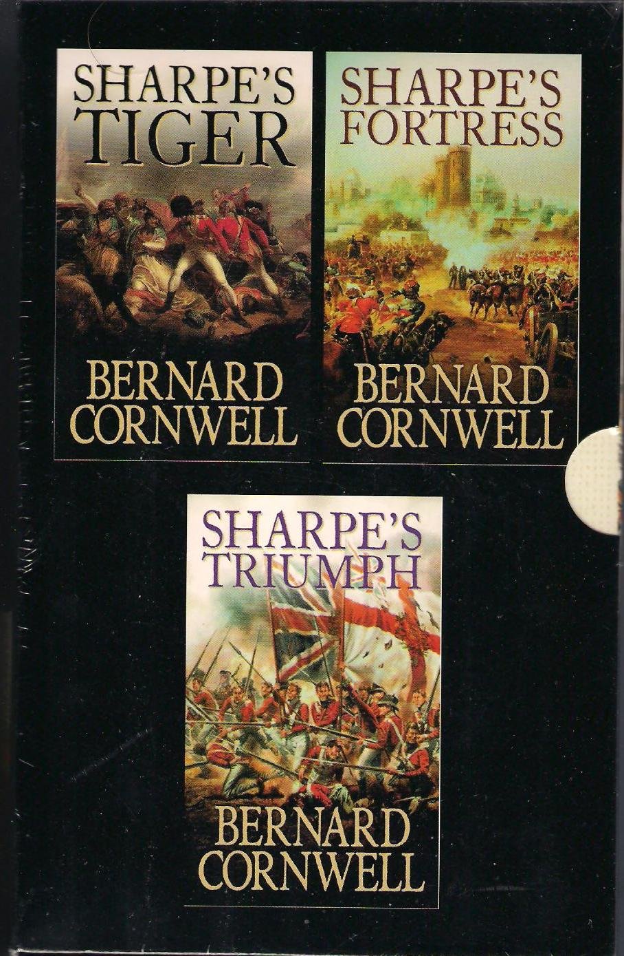 Bernard Cornwell Sharpe Box Set: Sharpe’s Triumph / Sharpe’s Tiger / Sharpe’s Fortress Paperback
