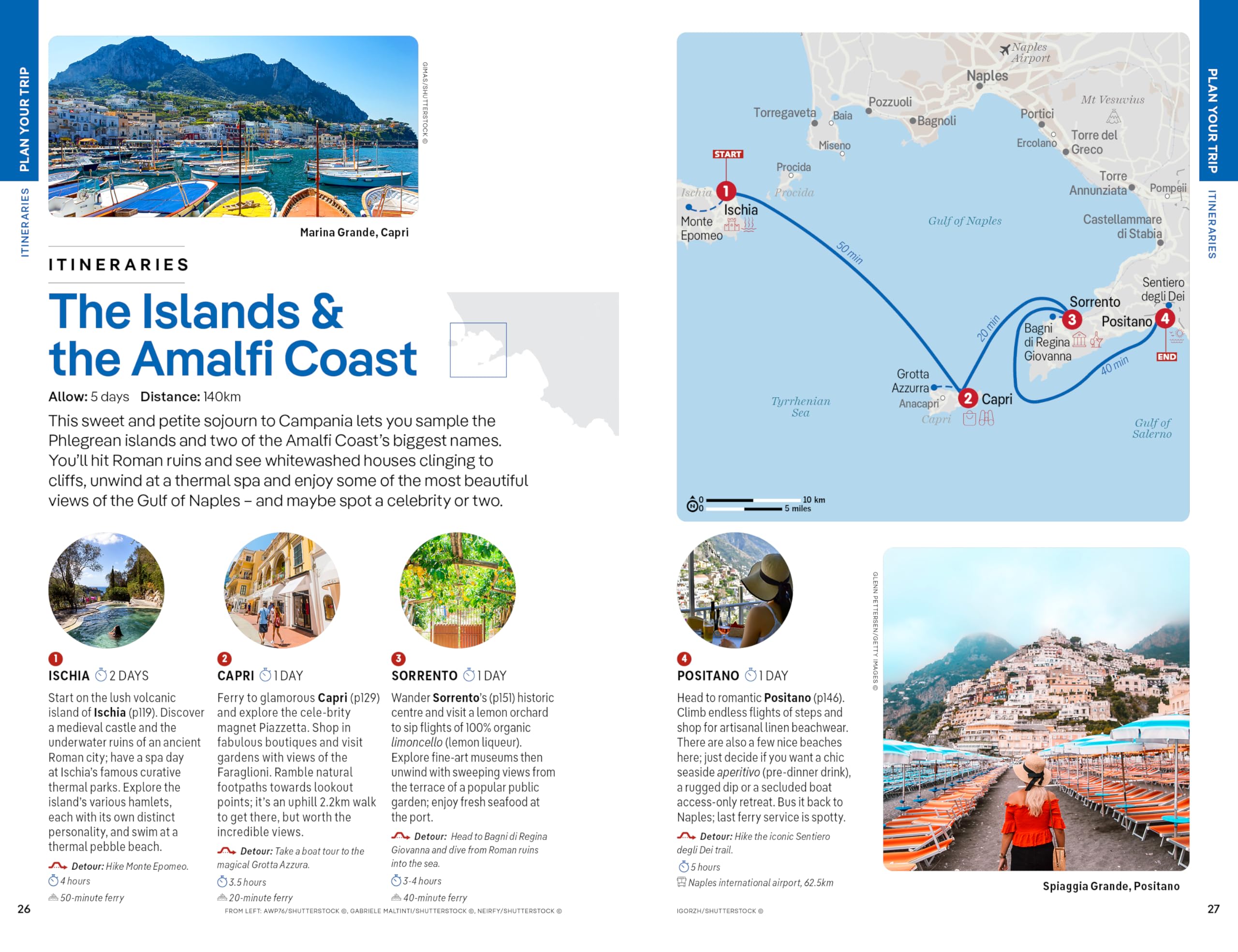 Lonely Planet Naples, Pompeii & the Amalfi Coast Travel Guide