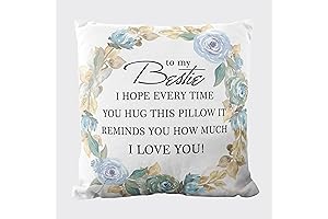 To My Bestie Gift Pillowcase: A Constant Reminder of Your Love