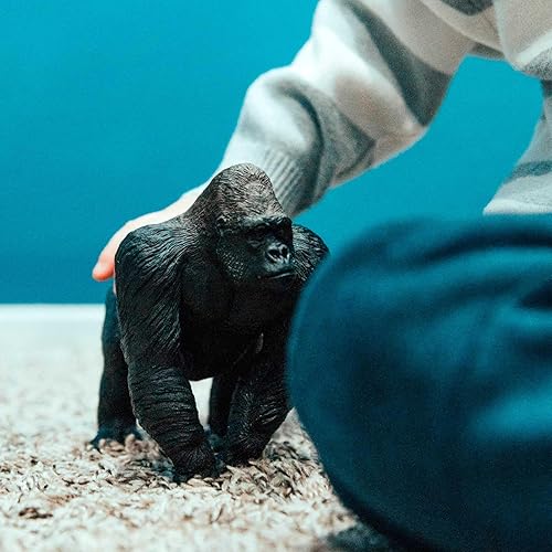 Miniatura 2 de Safari Ltd. Silverback - Figura realista de gorila de 6.25 pulgadas, juguete educativo para niños, niñas y niños a partir de 1 año
