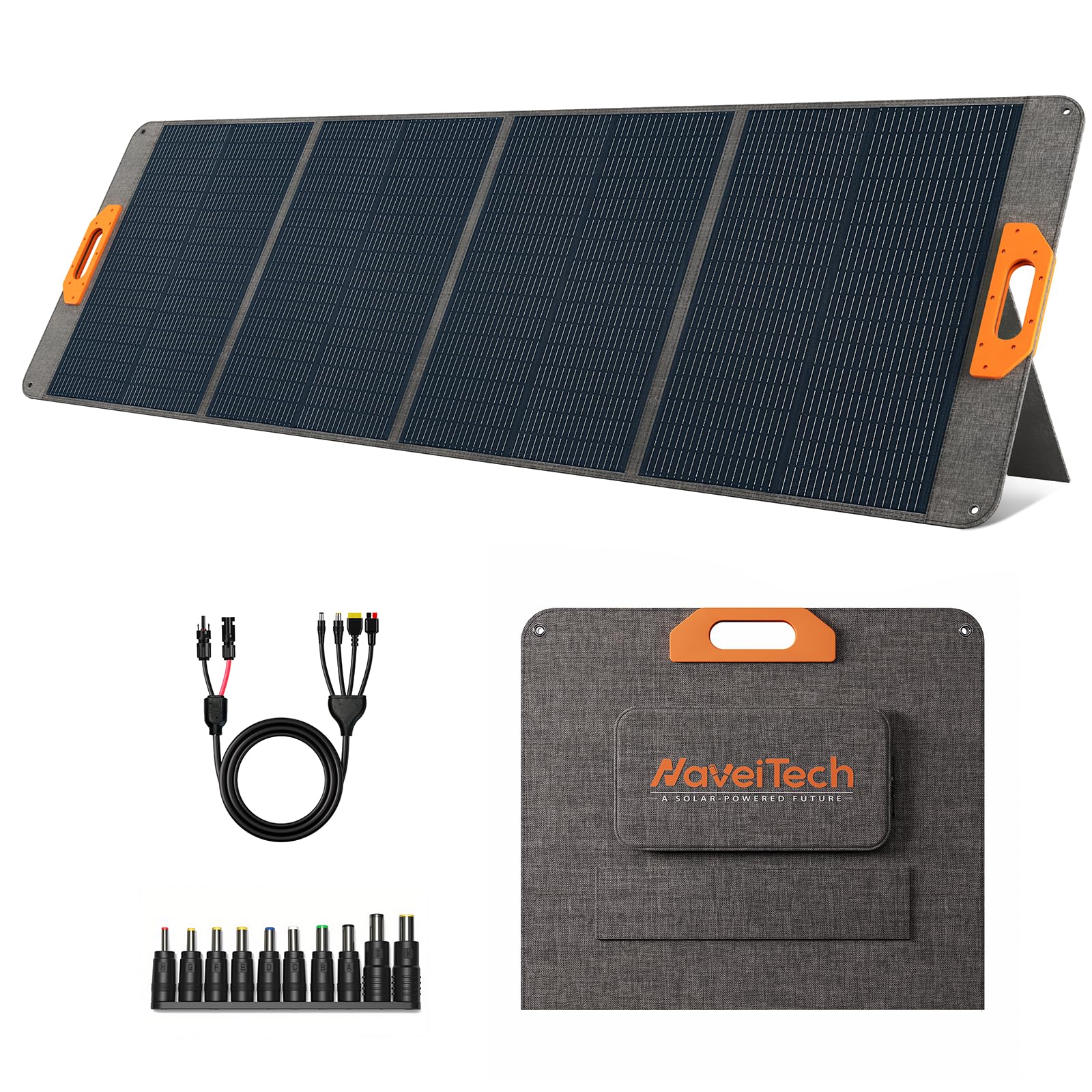 Amazon.com : NaveiTech 200W Portable Solar Panel, 25% High