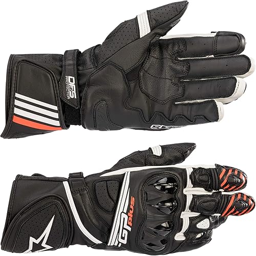Miniatura 3 de Alpinestars Guantes GP Plus R V2 (mediano) (NEGROBLANCO)