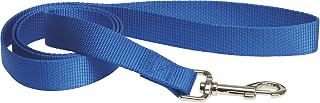 SLA123 Guinzaglio per cani e gatti - Collare in nylon blu - Larghezza 10 mm -...