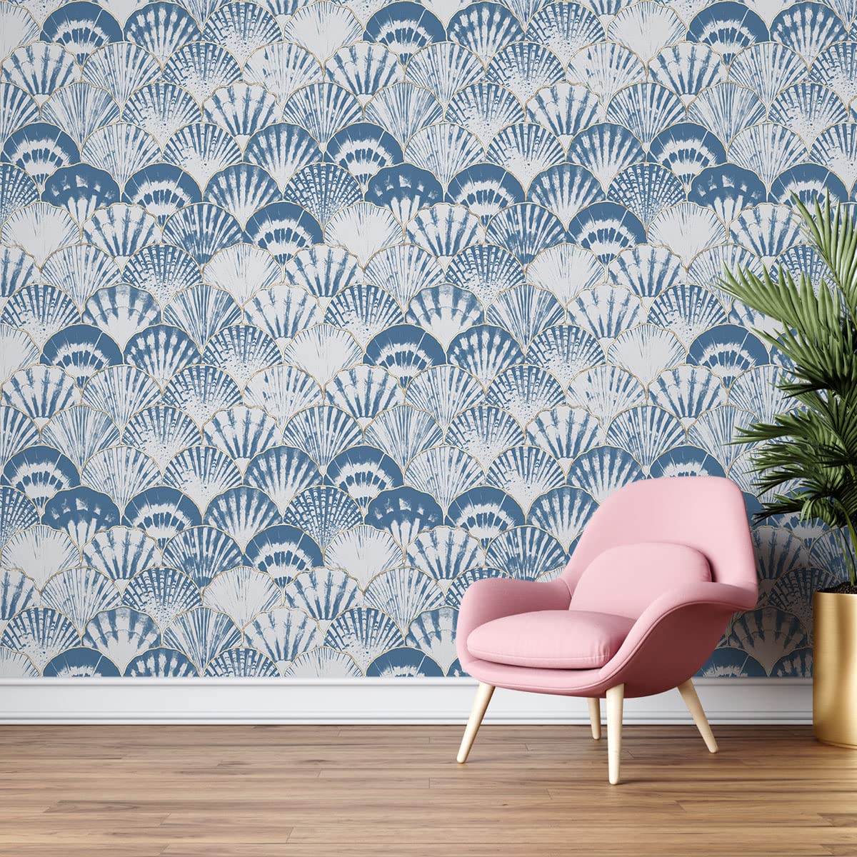 PrintCrown Dark Blue Background with White Art Self Adhesive Wall Grain Textured Wallpaper (41cm x 244cm, Multicolor) (B0BTYJTMFP) Amazon Price History, Amazon Price Tracker