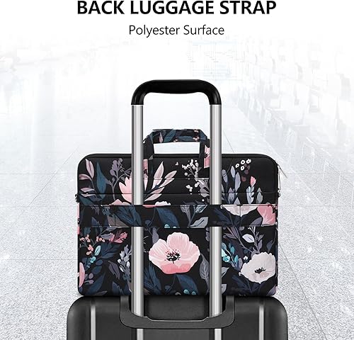 Miniatura 6 de MOSISO Bolsa para laptop para mujer, bolsa de computadora de 15 pulgadas compatible con MacBook Pro de 16 pulgadas, HP, Dell, Lenovo, Asus,