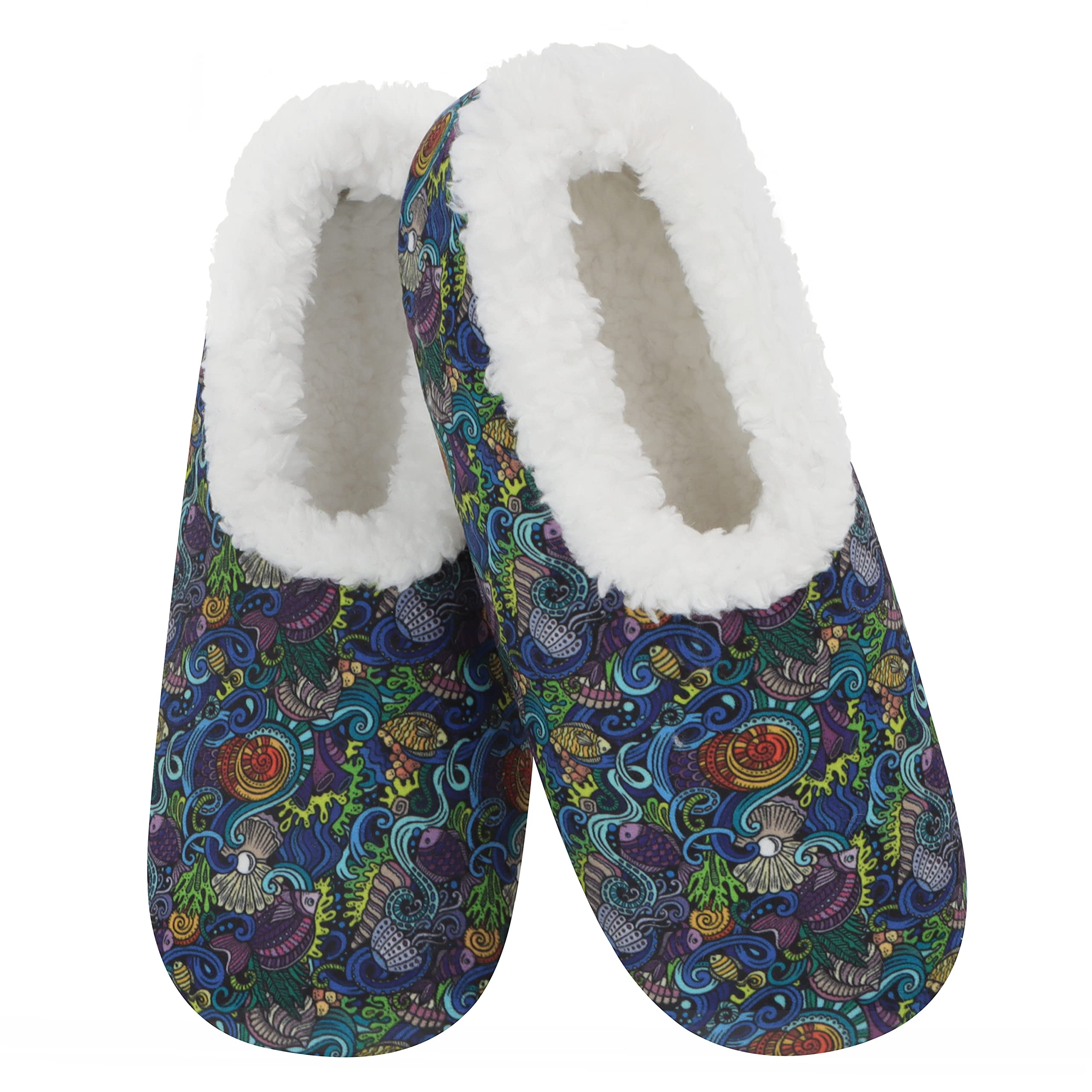 SnooziesWomens Under The Sea Print Size Xlarge