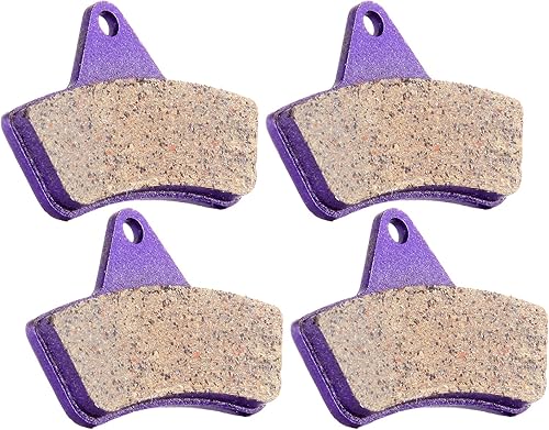SCITOO Pastillas de freno de fibra de carbono aptas para Arctic-Cat 250 1999-2004, Arctic-Cat 300, 2002 para Arctic-Cat 375, 1998-2004 para